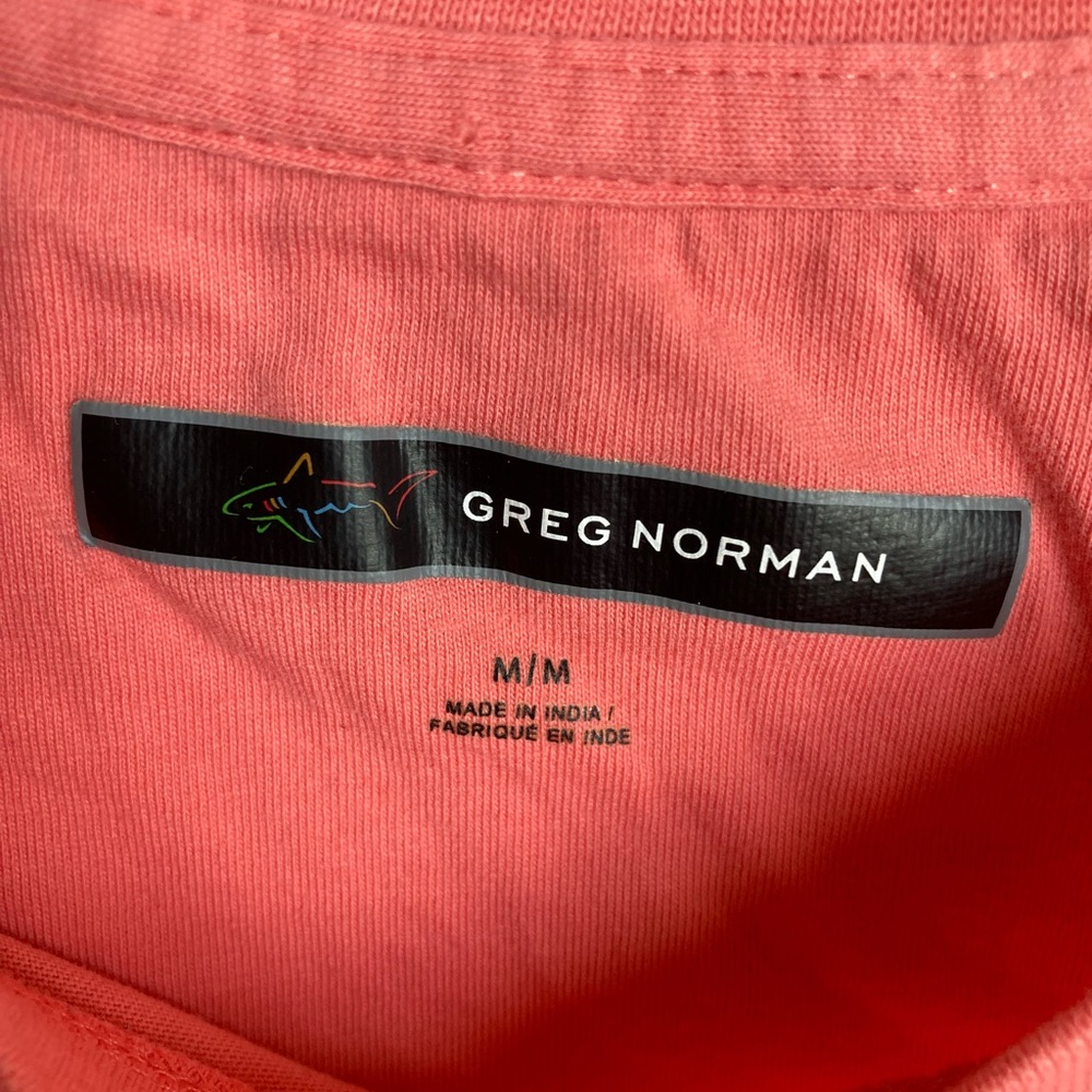 Greg Norman men all cotton tee. Size Medium. - Picture 3 of 6